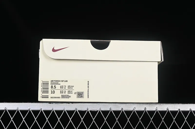 All categories Nk Air Force 1 Air Force series Nk Air Force 1 Mid Air Force mid-top Nk Air Force 1'07 Mid burgundy pearlescent small hook Air Force One mid-top casual sneakers SG2356-803
